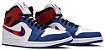 (Produto Usado) Tênis Nike Air Jordan 1 Mid - Multicolored Swoosh - Imagem 3