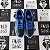 Tênis Nike Dunk Low - Black Hyper Cobalt (2021) - Imagem 6