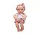 Bebê Reborn Mini Lauren Laura Baby 30cm - com Acessórios - Imagem 2