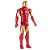 Boneco Marvel Titan Heroes Iron Man Vingadores Homem de Ferro - Hasbro - Imagem 1