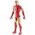 Boneco Marvel Titan Heroes Iron Man Vingadores Homem de Ferro - Hasbro - Imagem 3