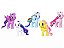 Boneca My Little Pony Fluttershy Pente e Cabelo Hasbro - Hasbro - Imagem 2
