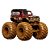 Carrinho Die Cast Hot Wheels Monster Trucks Land Rover  Lama - Mattel - Imagem 1
