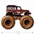 Carrinho Die Cast Hot Wheels Monster Trucks Land Rover  Lama - Mattel - Imagem 2