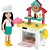 Boneca Barbie Chelsea Profissões Chef Pizzaiola - Mattel - Imagem 1