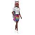 Barbie Fashion & Beauty Penteado Arco-íris Animal Print Negra - Mattel - Imagem 3