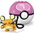 Pokémon + Pokébola Dedenne Mega Construx Blocos de Montar - Mattel - Imagem 1