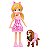 Boneca Polly Pocket Kit Cachorro Fantasias Combinadas - Mattel - Imagem 7