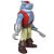 Boneco Imaginext Mundo Aventura Figura Ação Tubarão Pirata XL - Mattel - Imagem 2