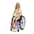 Boneca Barbie Fashionista Cadeira de Rodas Rosa - Mattel - Imagem 1