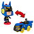 Imaginext DC Super Friends Head Shifters Batman & Batmóvel - Mattel - Imagem 2