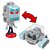 Imaginext DC Super Friends Head Shifters Mr Freeze & Snow Tank- Mattel - Imagem 2