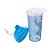 Shakeira de Plástico com Tampa Rosca e Misturador 580 ml Stitch - Imagem 2