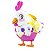 Pelúcia Galinha Roxanne Musical com Movimentos Adotados - Fun - Imagem 4