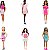 Boneca Barbie Fashionistas Cabelo Azul Blusa Arco-Íris - Mattel - Imagem 5