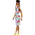 Boneca Barbie Fashionista com Coque Vestido de Crochê Rhombus - Mattel - Imagem 2