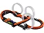 Pista Hot Wheels Triple Sky Loop Wave Racers - Fun - Imagem 3