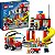 LEGO Quartel e Caminhão dos Bombeiros 153 Peças - 60375 - Imagem 1
