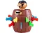 Jogo Barril Pula Pirata Lulie Kids - CN Toys - Imagem 1