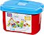 Mega Bloks Balde Junior Builders 60 Peças - Fischer Price - Imagem 1