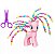 My Little Pony Pinkie Pie Penteado Adoravel - Hasbro - Imagem 1