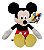 Pelúcia Mickey Disney com Som 22 cm - Nicotoys - Imagem 1