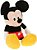Pelúcia Mickey Disney com Som 22 cm - Nicotoys - Imagem 2