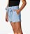 SHORTS FEMININO INFANTIL TRICK NICK EM MOLETINHO DENIM - Imagem 4