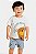PIJAMA INFANTIL EM MEIA MALHA COM CAMISETA E SHORT - Imagem 1