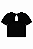 BLUSA INFANTIL MENINA DE MANGAS CURTAS COM TORÇÃO POSTERIOR - Imagem 7