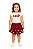 CONJUNTO INFANTIL MENINA COM SHORTS SAIA E BLUSA BORDADA - Imagem 2
