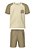 CONJUNTO INFANTIL MENINO COM CAMISETA E BERMUDA DE MOLETOM - Imagem 4