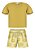 CONJUNTO MENINA INFANTIL COM BLUSA DE MANGAS AMPLAS E SHORTS - Imagem 2