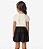 CONJUNTO INFANTIL FEMININO COM BLUSA BORDADA E SHORTS EM VISCOSE LUREX - Imagem 2