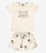 PIJAMA INFANTIL EM MEIA MALHA COM ESTAMPA DIVERTIDA BRILHA NO ESCURO - Imagem 2