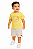 CONJUNTO INFANTIL MASCULINO EM MEIA MALHA COM CAMISETA E BERMUDA - Imagem 1