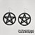 Brincos Classic Pentagram - Imagem 1