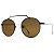 óculos de sol santoyo lisboa marrom c/ preto - Imagem 4