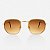óculos de sol santoyo hexagonal marrom degradê - Imagem 3