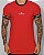 camiseta masculina vermelha manga curta santoyo - Imagem 1