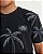 Camiseta Onda Marinha Flamê Algodão Estampa Coqueiros Juvenil - 14 ao 18 - Imagem 1
