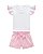 Conjunto Somnii Blusa Babado e Shorts Listrado Algodão 1 ao 3 - Imagem 4