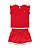 Conjunto Somnii Blusa Babado Logo Bordado e Shorts Moletom 1 ao 3 - Imagem 1