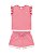 Conjunto Somnii Blusa Babado Logo Bordado e Shorts Moletom 1 ao 3 - Imagem 4