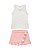 Conjunto Somnii Regata Strass e Shorts Saia Babado Infantil 1 ao 3 - Imagem 1