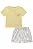 Conjunto Luc.boo Bebê Camiseta Bolso Estampado Bermuda Linho - P ao GG - Imagem 1