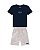 Conjunto Onda Marinha camiseta minimalista e bermuda sofisticada 4 ao 10 - Imagem 5