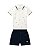 Conjunto Onda Marinha Infantil Polo e Bermuda Lisa - P ao 3 - Imagem 5