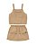 Conjunto Nina Go Cropped com aplique e saia aveludada 10 ao 18 - Imagem 4
