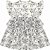 Kiki Vestido Estampado com Pérolas e Tule P ao G - Imagem 2